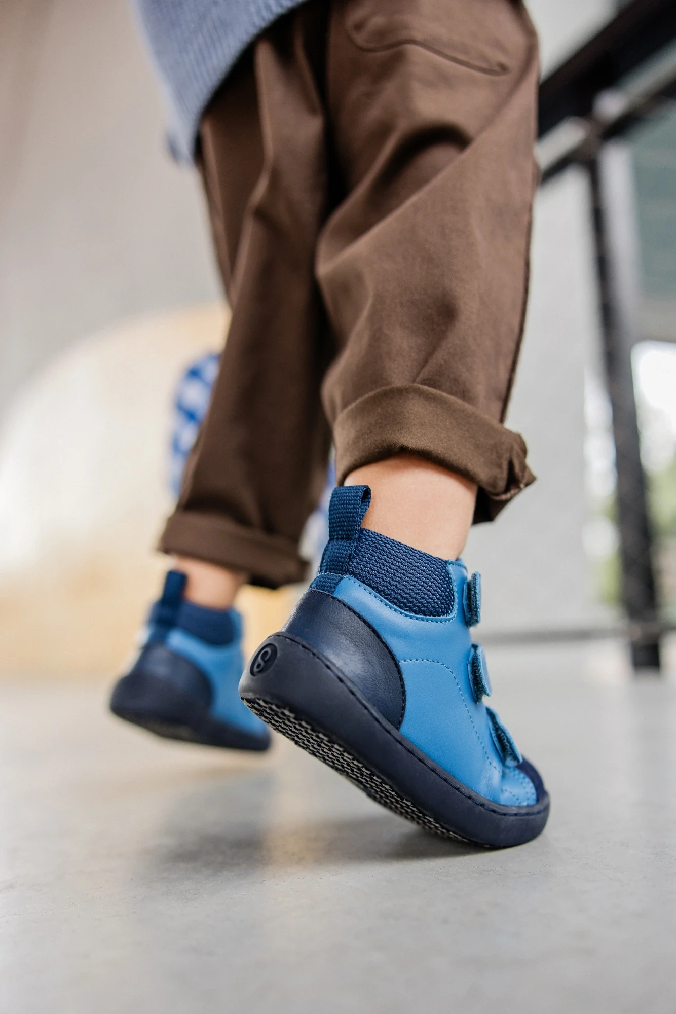 Босоногие ботинки Shapen URBANEER Mini — синий, фото 10