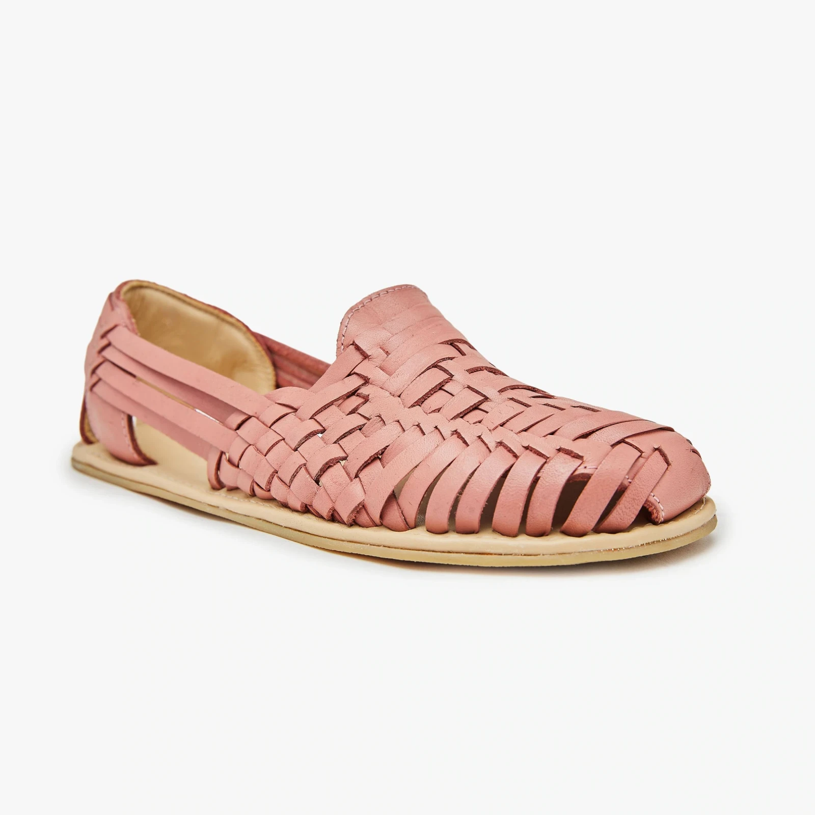 Босоногие сандалии Origo Huarache Slip-On Wide by Anya — коралловый — фото 1 из 6