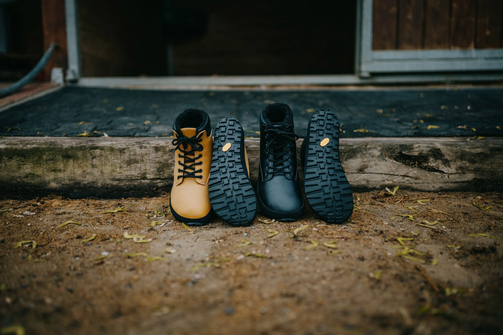 Ботинки Ahinsa Shuma Winter Barefoot — горчичный, фото 14