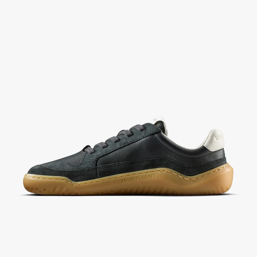 Кроссовки Vivobarefoot Gobi II Sneaker Leather — мужская модель, чёрный, фото 4