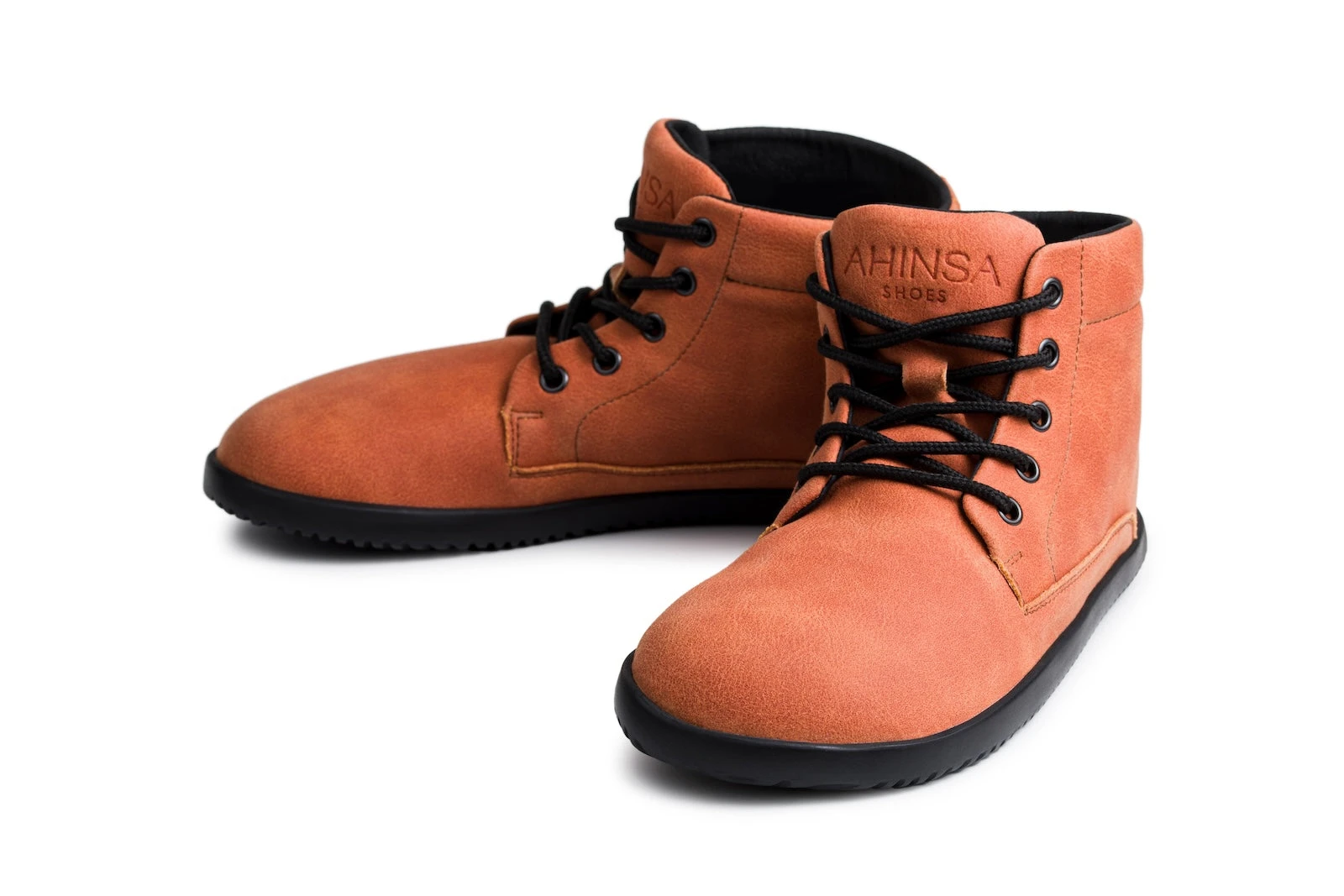 Ботинки Ahinsa Sundara Ankle Barefoot — терракотовый, фото 3