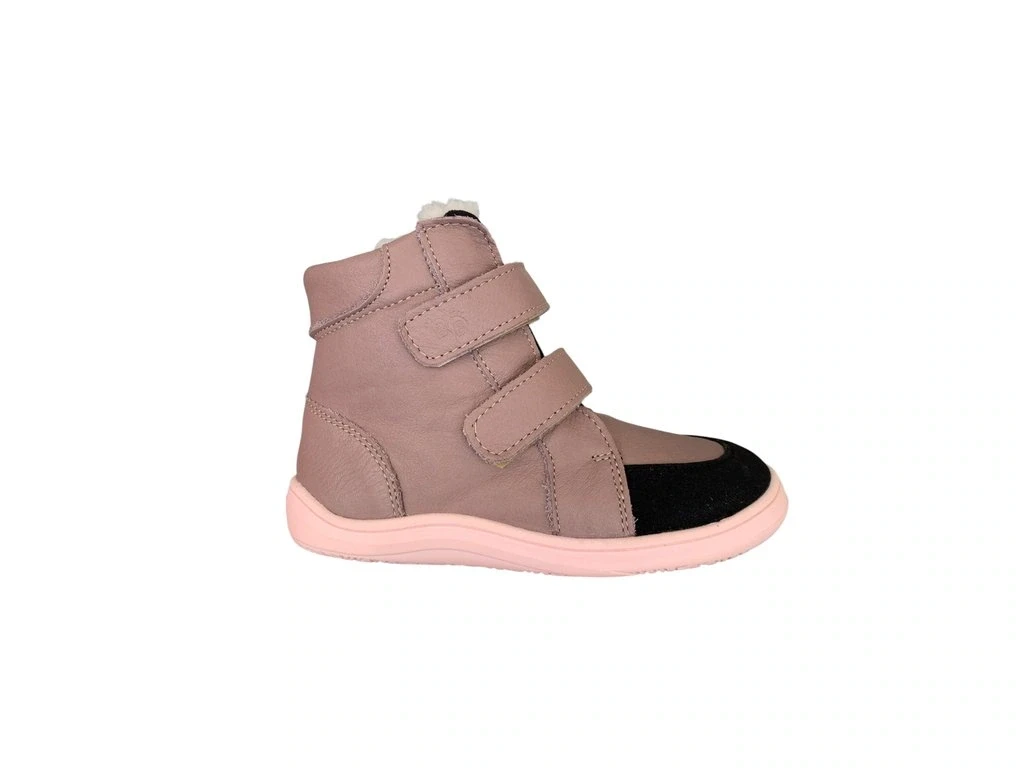 Ботинки Baby Bare Febo Winter Asfaltico — розовый, коричневый (детские)