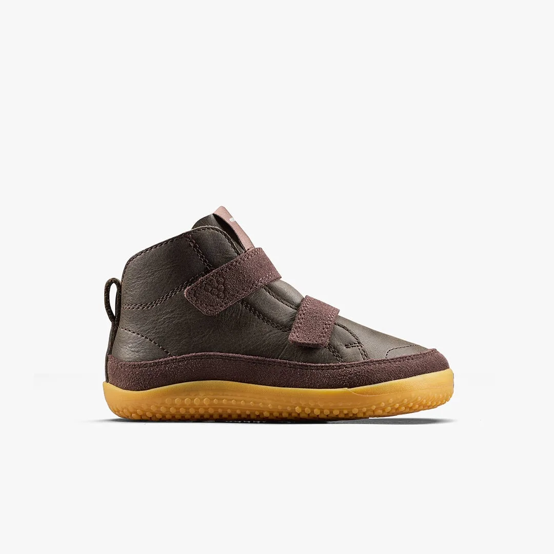 Ботинки Vivobarefoot Gobi Boot — для дошкольников, коричневый — фото 1 из 7
