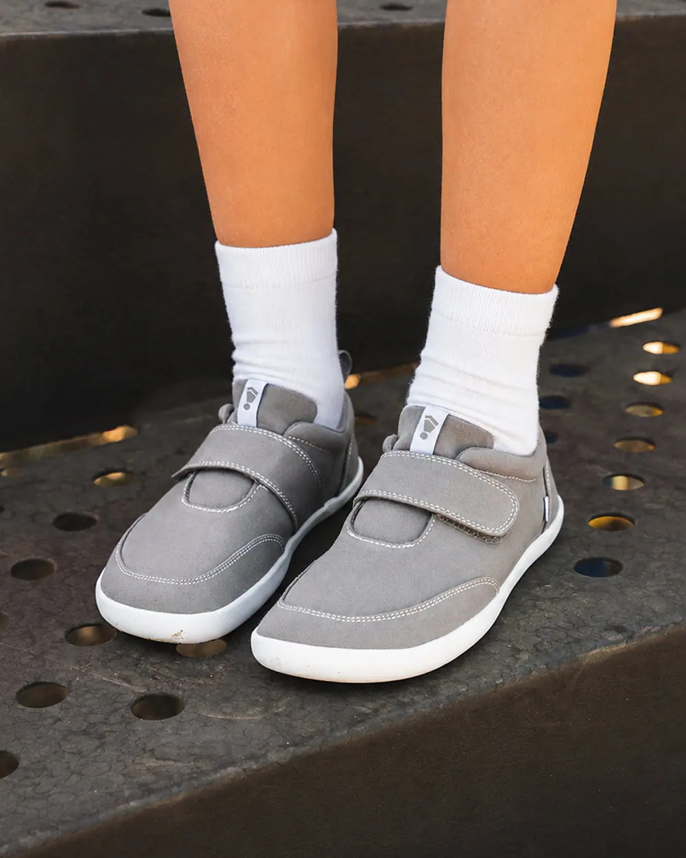 Детские босоногие кеды Splay EXPLORE Kids — Stone, фото 6