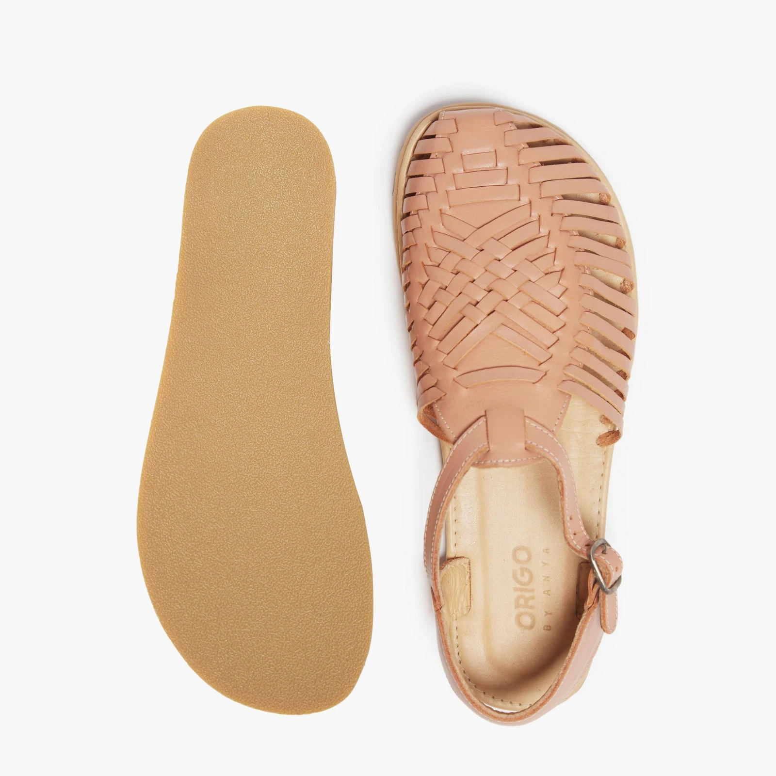 Босоногие сандалии Origo Huarache Sandal by Anya — светло-коричневый, фото 3