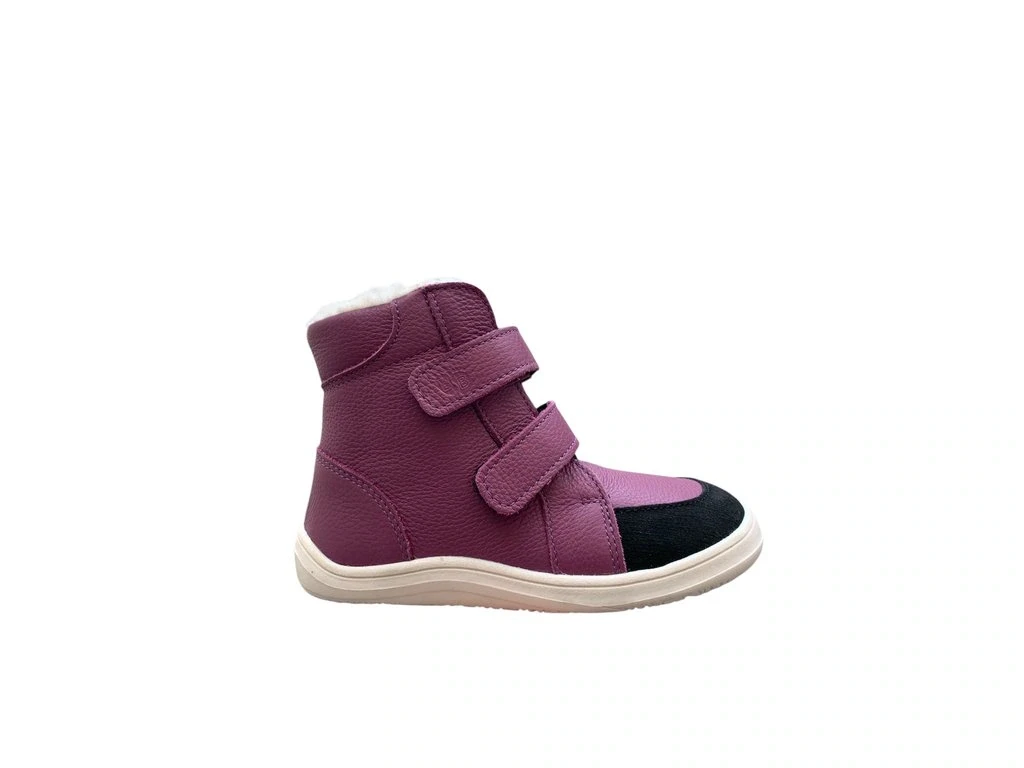 Ботинки Baby Bare Febo Winter Asfaltico — розовый, фиолетовый (детские)