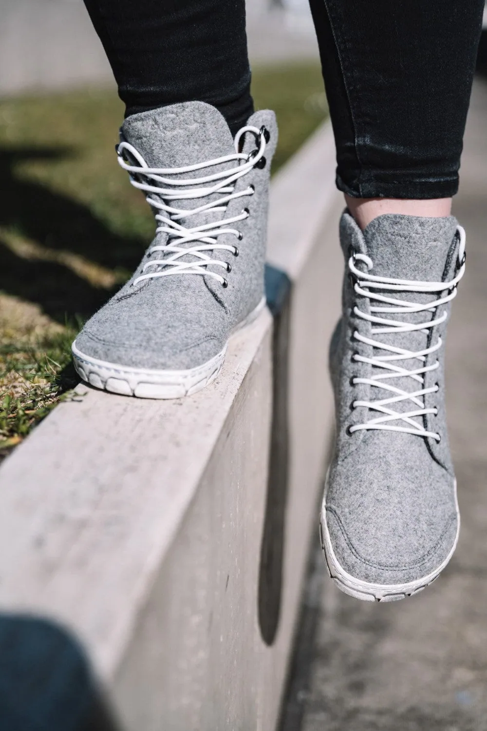 Ботинки для женщин и мужчин ZAQQ QICE Grey (серый цвет), фото 10