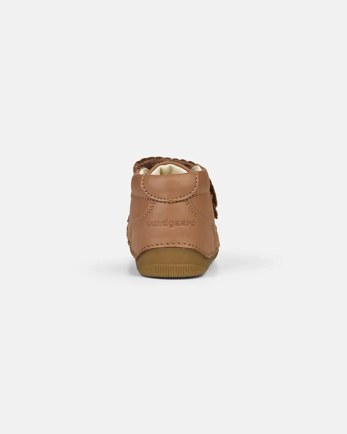 Детская босоногая повседневная обувь Bundgaard Petit Scallop Cognac, фото 3
