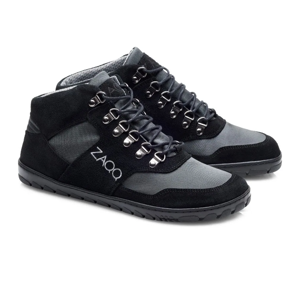 Ботинки для женщин и мужчин ZAQQ HIQE Mid Black Waterproof — фото 1 из 13