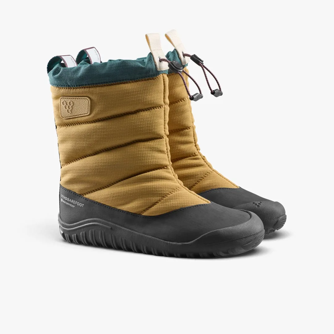 Ботинки Vivobarefoot Tracker Boot AT — для подростков, песочно-жёлтый, фото 4